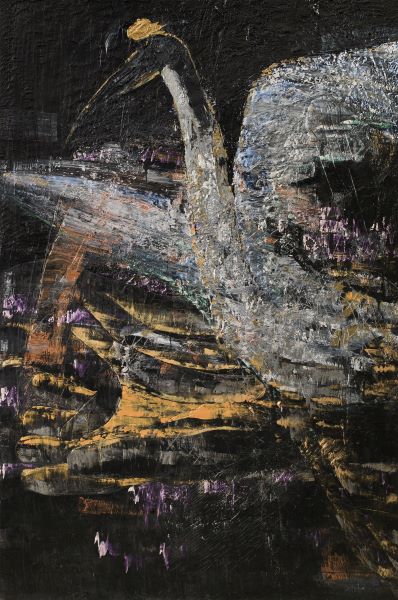 [2012] Thousand-Year Crane, Mixed...vas, 260x194cm